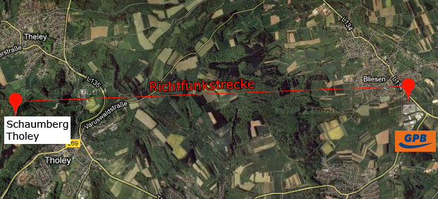 Gewerbepark Bliesen GmbH - DSL Richtfunkstrecke