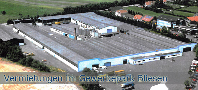 Vermietungen im Gewerbepark Bliesen